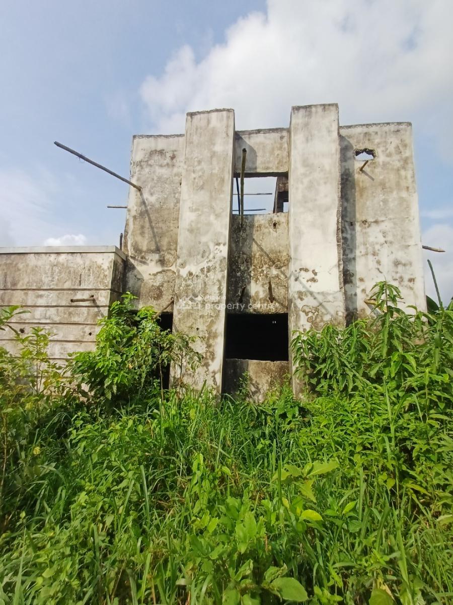 Uncompleted Factory- Warehouse, Admin Block, Security House, Omagwa -isiokpo Major Road, Port Harcourt, Rivers, Factory for Sale