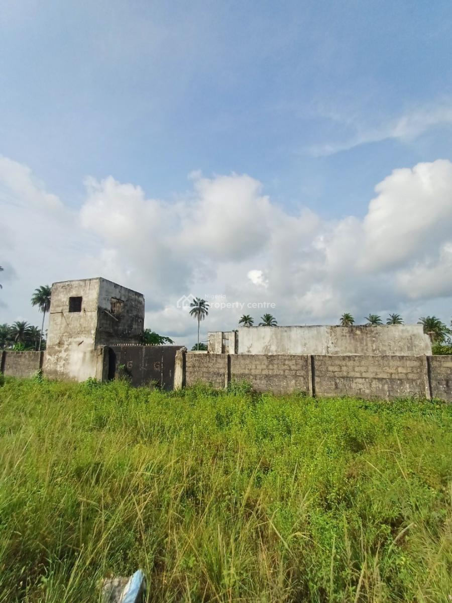 Uncompleted Factory- Warehouse, Admin Block, Security House, Omagwa -isiokpo Major Road, Port Harcourt, Rivers, Factory for Sale