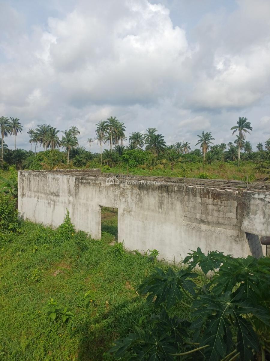 Uncompleted Factory- Warehouse, Admin Block, Security House, Omagwa -isiokpo Major Road, Port Harcourt, Rivers, Factory for Sale