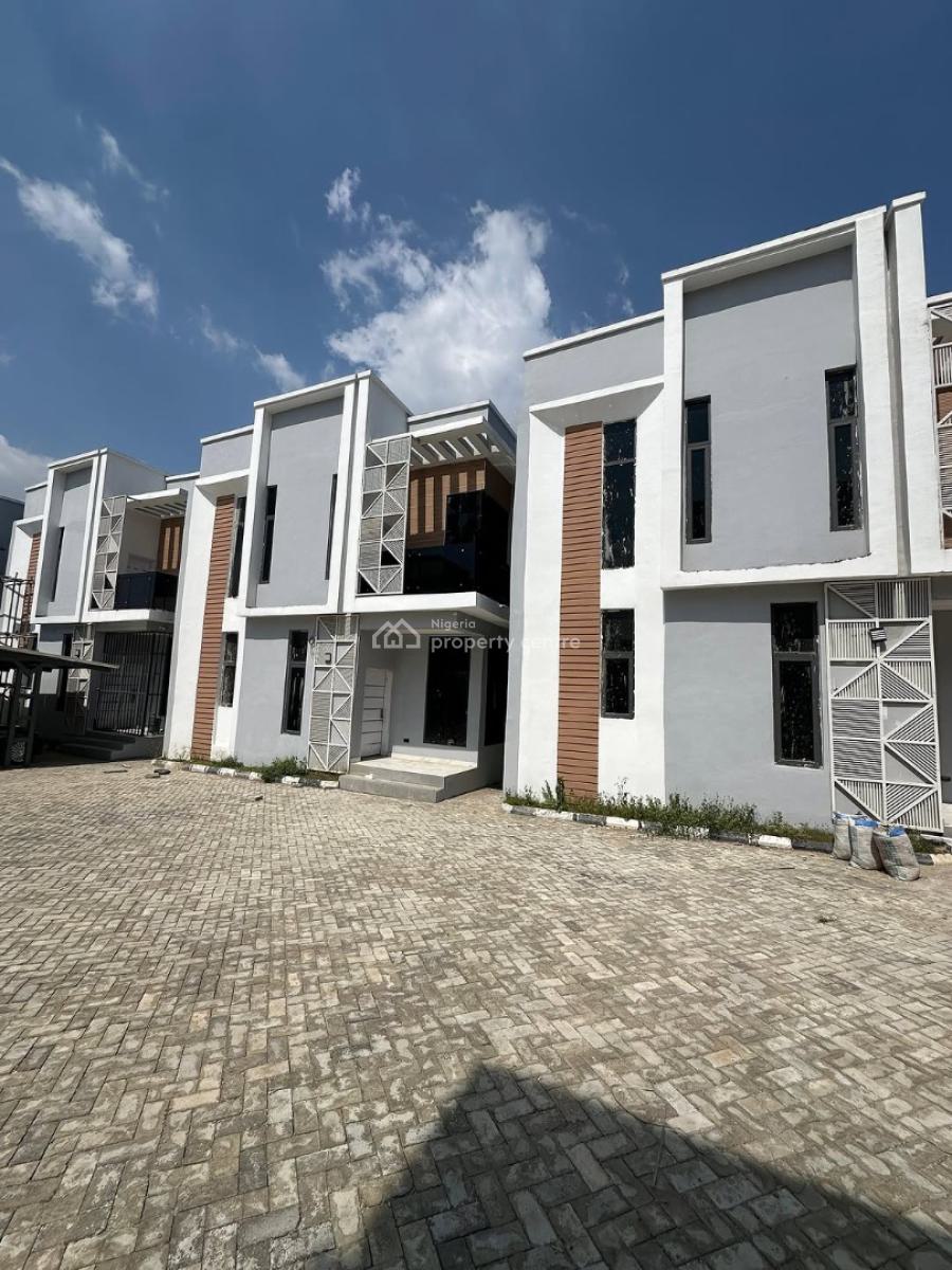 Newly Built 4 Bedroom Terrace Duplex with Bq, Asokoro District, Abuja, Terraced Duplex for Sale
