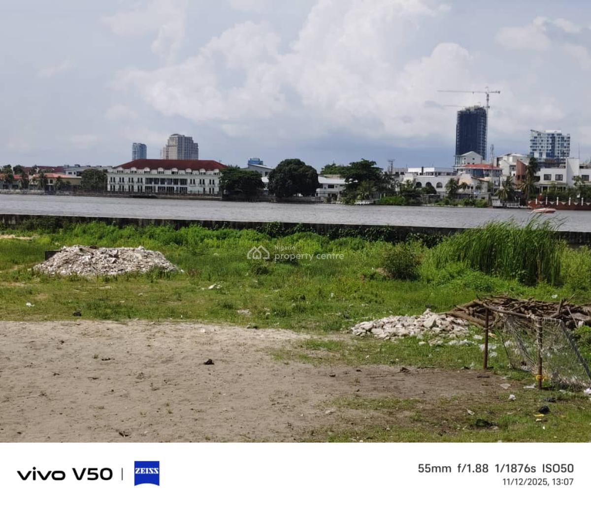 12,000sq.mt-dry, Well Embanked  Waterfront Land with Jetty., Lekki Phase 1, Lekki, Lagos, Mixed-use Land for Sale