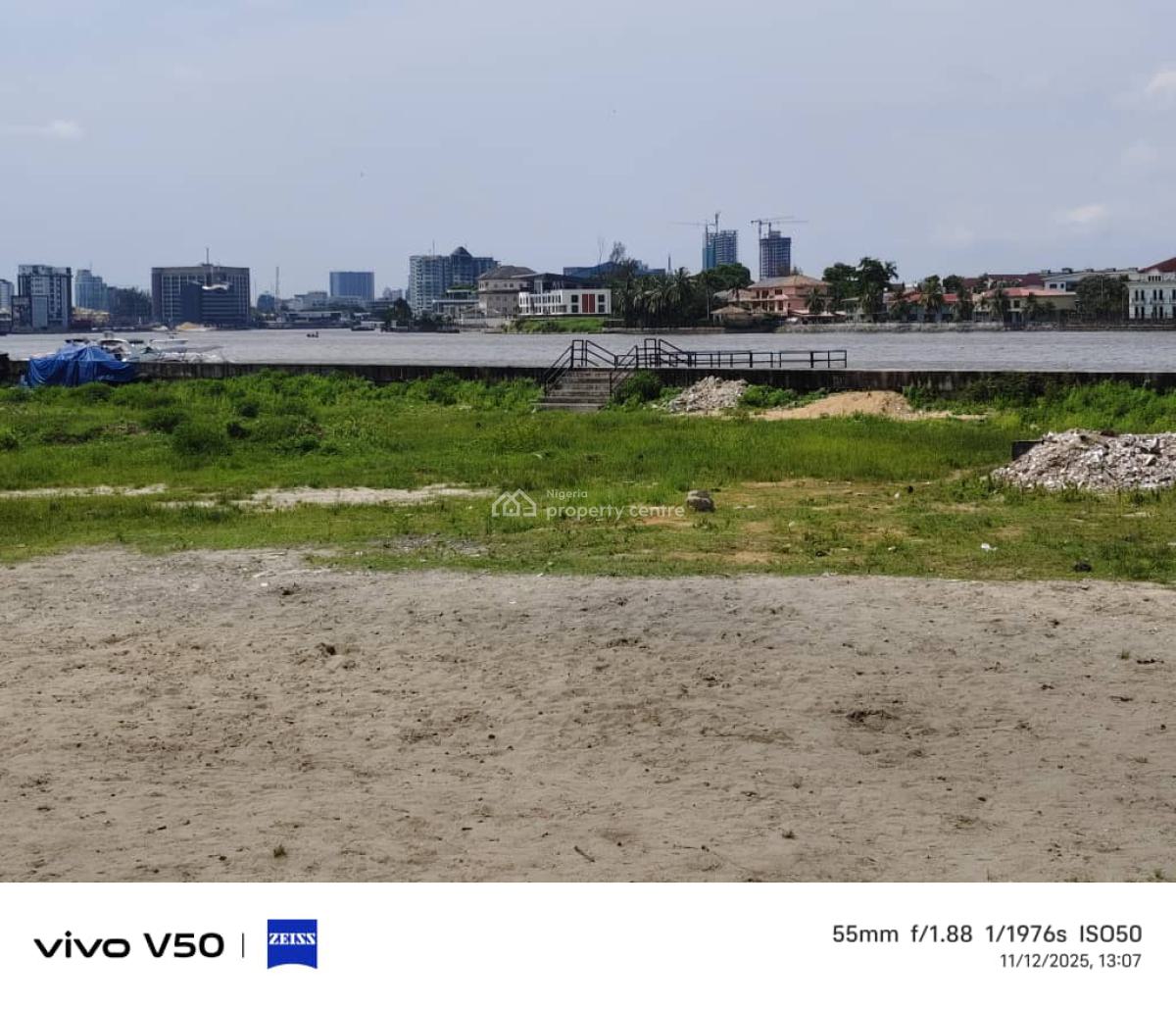 12,000sq.mt-dry, Well Embanked  Waterfront Land with Jetty., Lekki Phase 1, Lekki, Lagos, Mixed-use Land for Sale