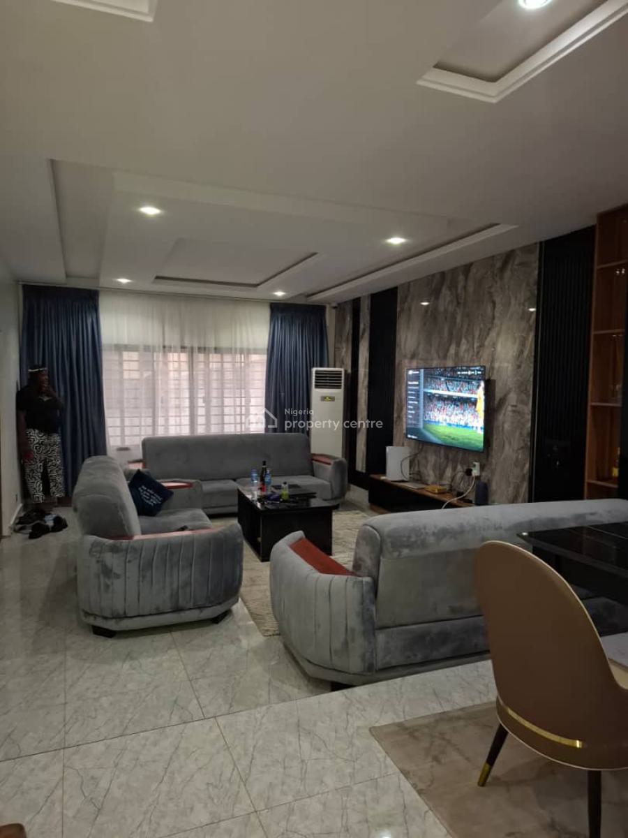 Furnished and Standard 4 Bedroom Duplex with Guest Room, Naf Valley, Asokoro District, Abuja, Semi-detached Duplex for Rent