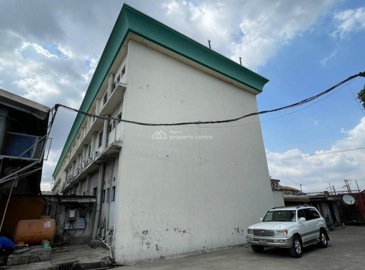2 Bay Warehouse  with Office Block on 6177sqm Along Agege Motor Way, Agege Motor Ways, Mushin, Lagos, Warehouse for Sale