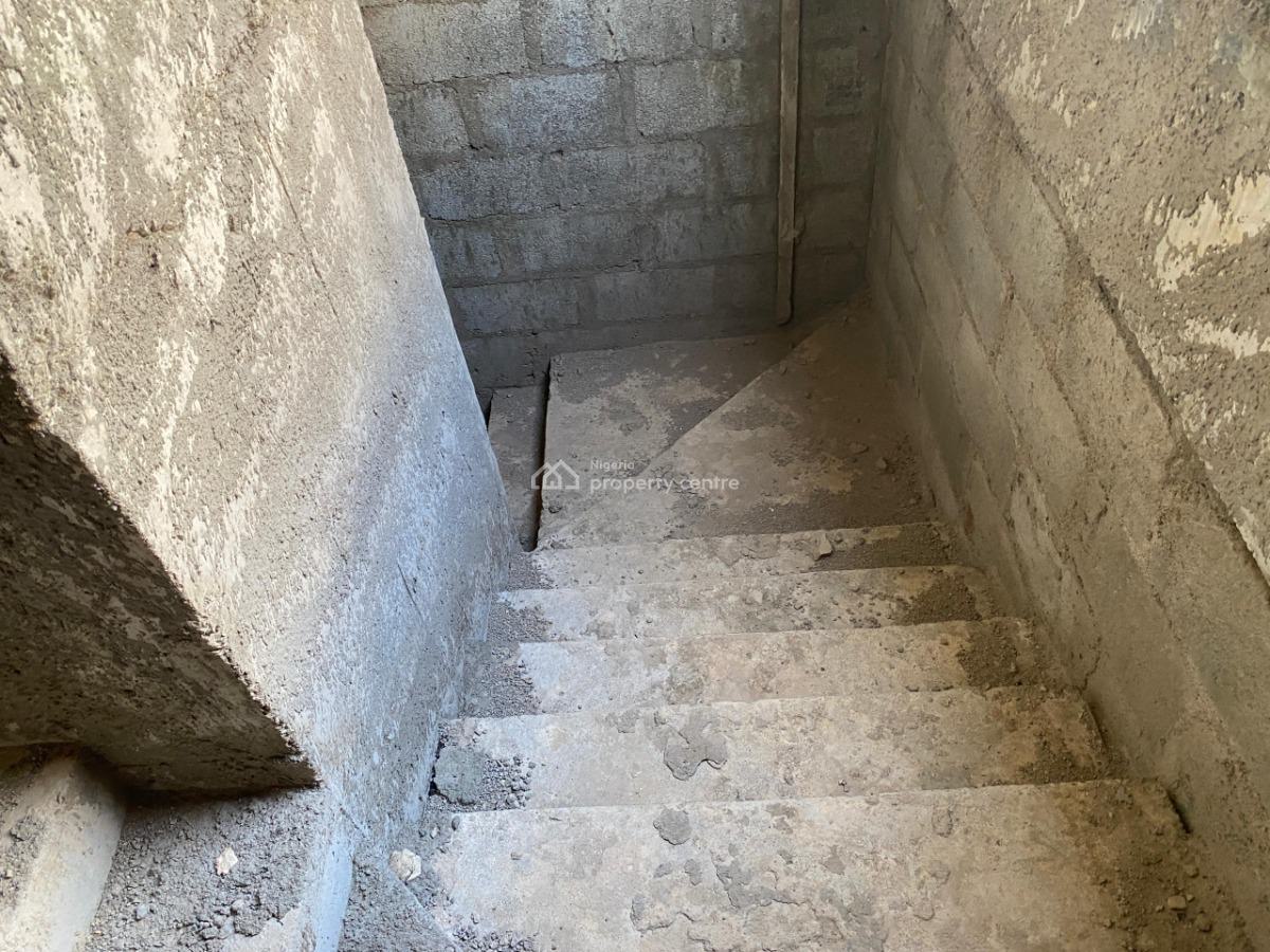 4 Bedroom Semi Detached Duplex (advanced Carcass), Secured Estate in Life Camp, Life Camp, Abuja, Semi-detached Duplex for Sale