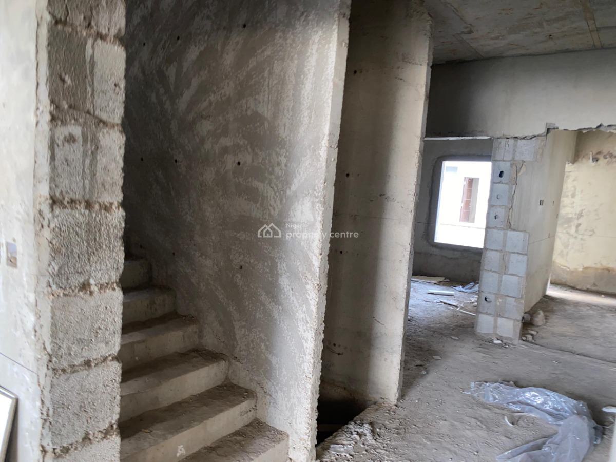 5 Bedroom Fully Detached, Standalone Duplex (advanced Carcas), Secured Estate in Life Camp, Life Camp, Abuja, Detached Duplex for Sale