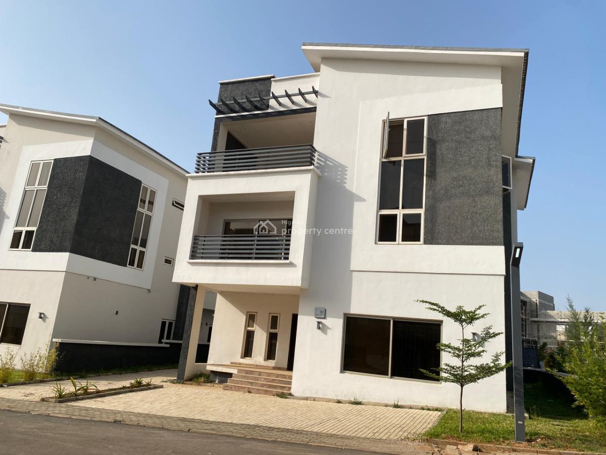 5 Bedroom Fully Detached, Standalone Duplex (advanced Carcas), Secured Estate in Life Camp, Life Camp, Abuja, Detached Duplex for Sale