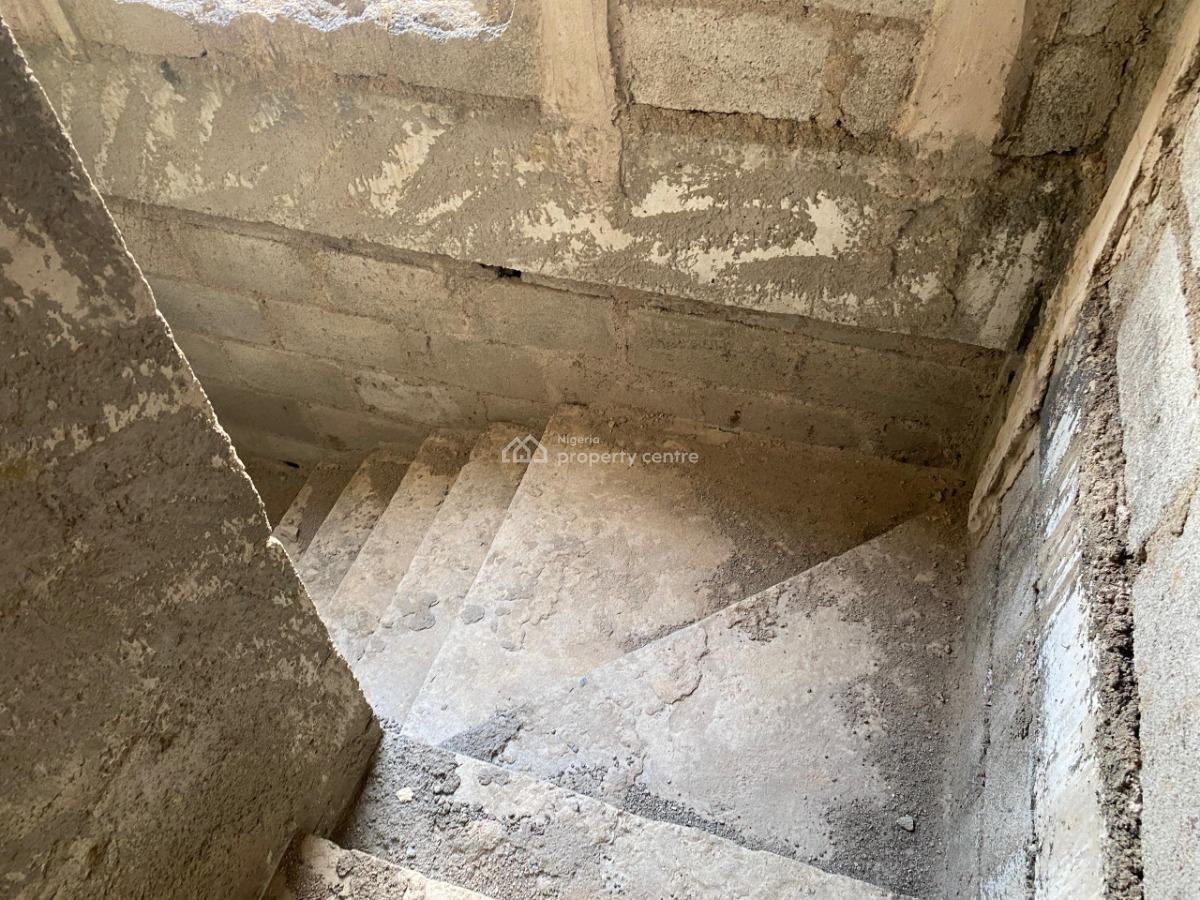 5 Bedroom Fully Detached, Standalone Duplex (advanced Carcas), Secured Estate in Life Camp, Life Camp, Abuja, Detached Duplex for Sale