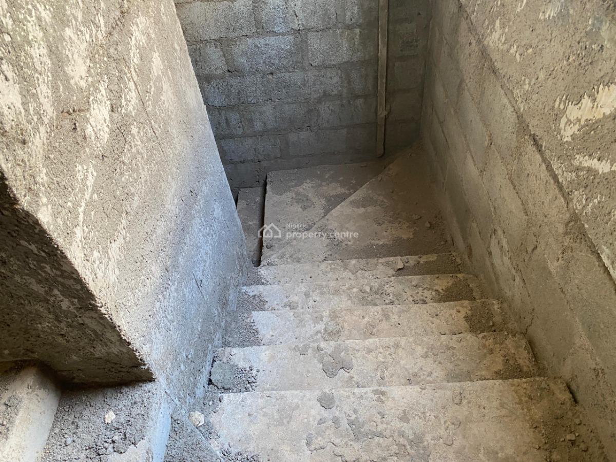 5 Bedroom Fully Detached, Standalone Duplex (advanced Carcas), Secured Estate in Life Camp, Life Camp, Abuja, Detached Duplex for Sale