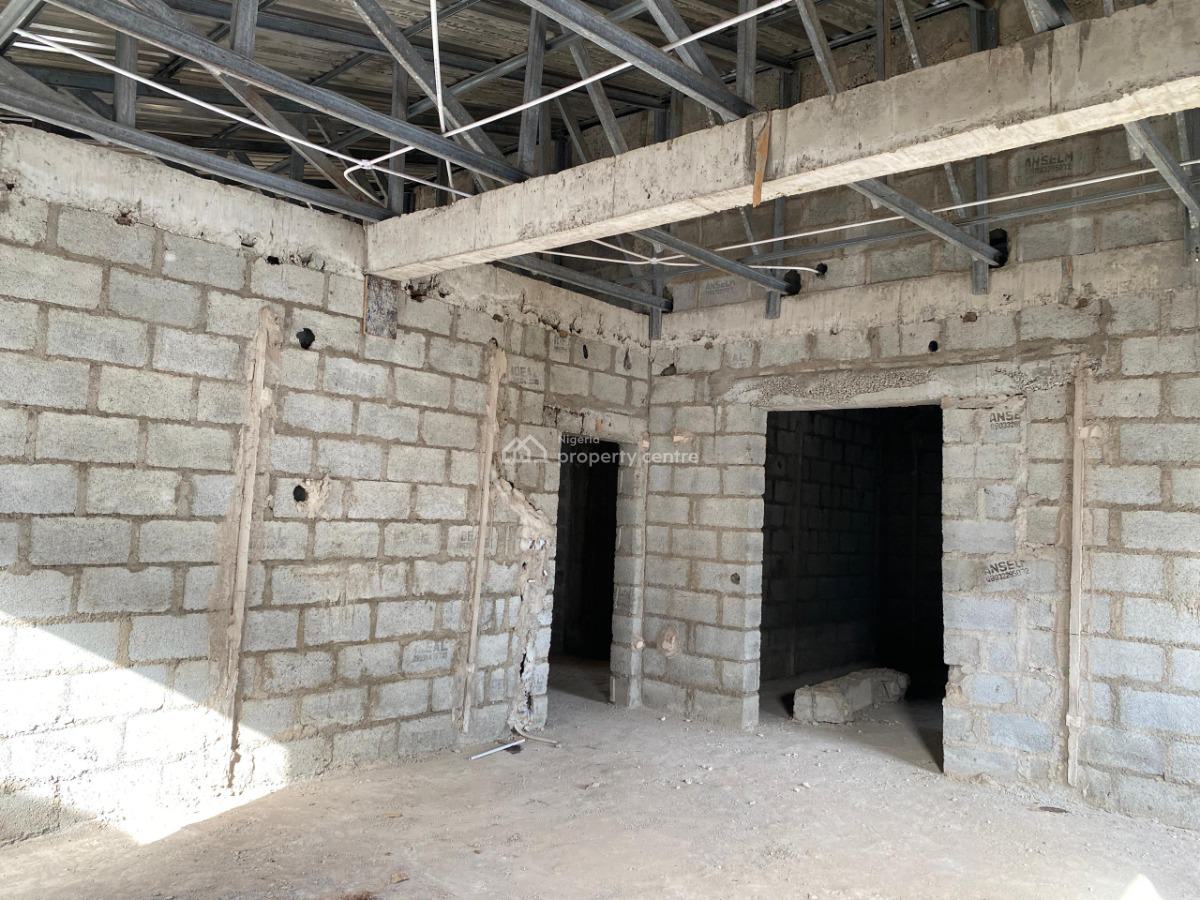 5 Bedroom Fully Detached, Standalone Duplex (advanced Carcas), Secured Estate in Life Camp, Life Camp, Abuja, Detached Duplex for Sale