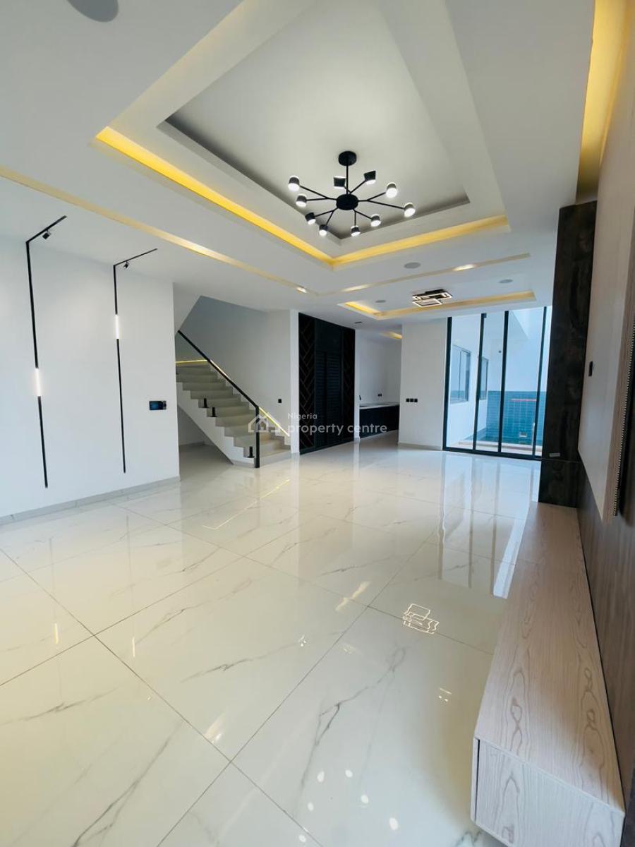 5-bedroom Semi-detached Duplex with Cinema, Pool & Rooftop Terrace, Ikate, Perfect for Family Home., Lekki, Lagos, Detached Duplex for Sale