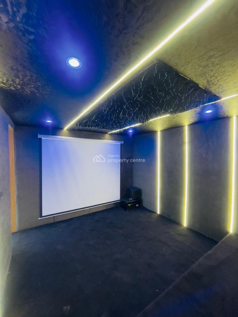 5-bedroom Semi-detached Duplex with Cinema, Pool & Rooftop Terrace, Ikate, Perfect for Family Home., Lekki, Lagos, Detached Duplex for Sale