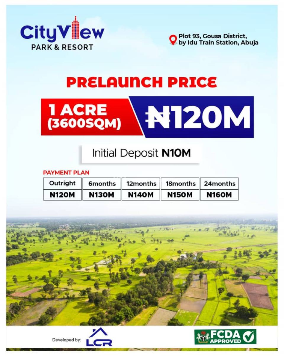 Most Affordable Fcda Approved C of O Land in a Serene Estate, By Airport Road and Close to Idu Train Station, in Gousa District, Idu Industrial, Abuja, Mixed-use Land for Sale