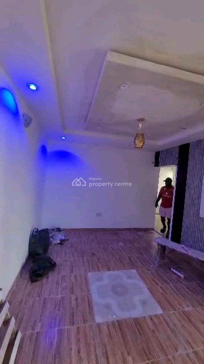 Relatively New Mini Flat Upstairs with Pop Finishing Kitchen Cabinet, Kujore Street, Ojota, Ogudu, Lagos, Mini Flat (room and Parlour) for Rent