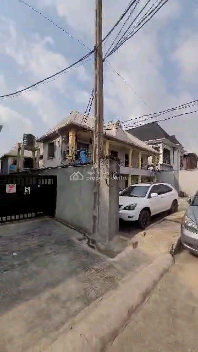 Relatively New Mini Flat Upstairs with Pop Finishing Kitchen Cabinet, Kujore Street, Ojota, Ogudu, Lagos, Mini Flat (room and Parlour) for Rent