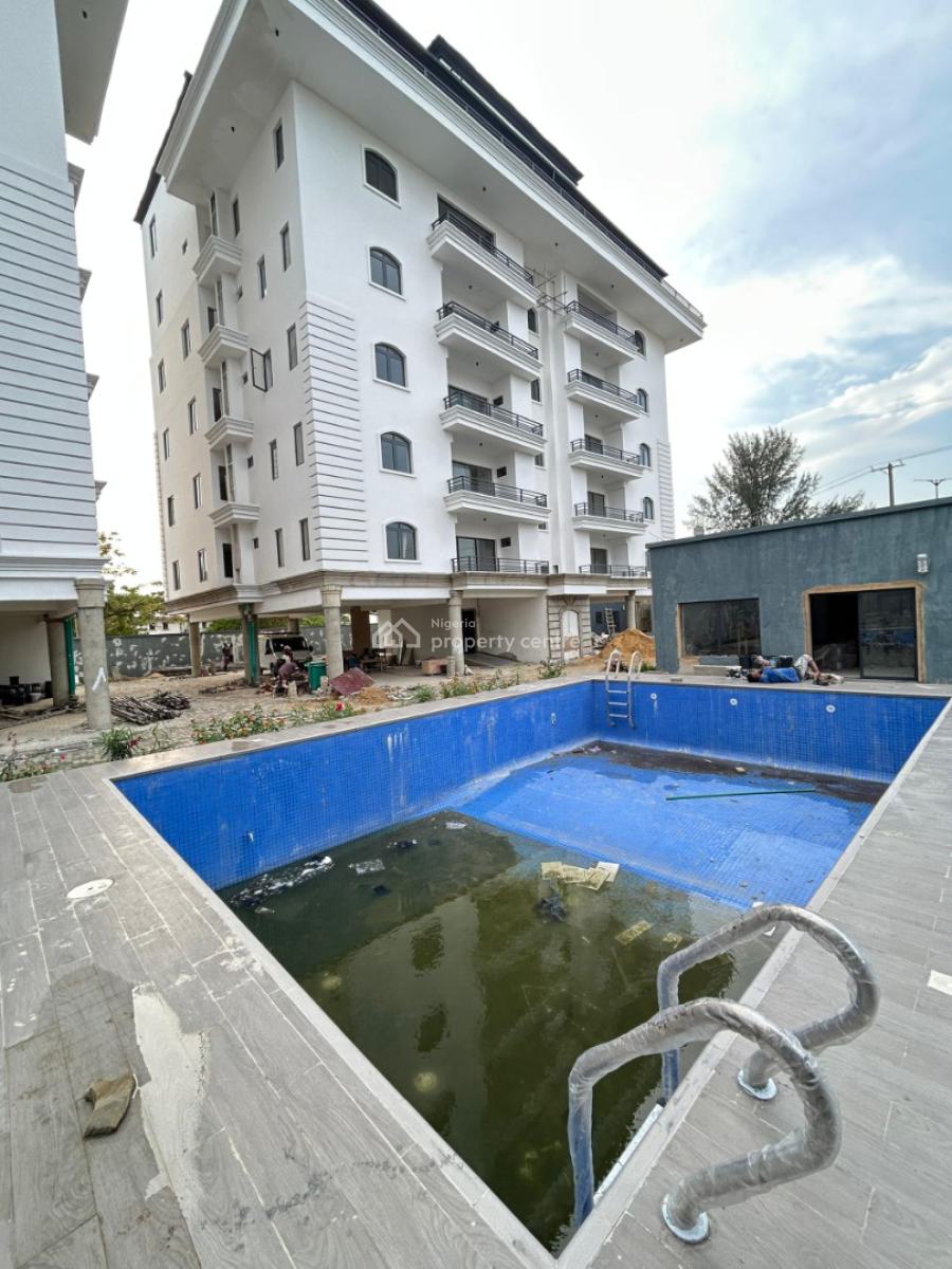 Newly Built 3bedroom with Bq and Swimming Pool, Lekki Phase 1, Lekki, Lagos, Flat / Apartment for Rent