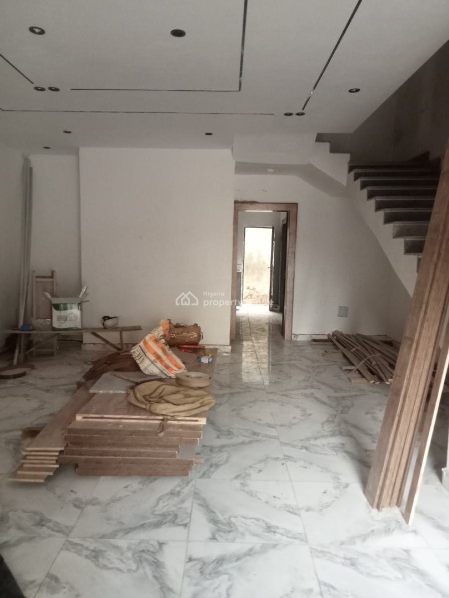 Newly Built 4 Bedroom Terrace Duplex (self Compound), Adeniyi Jones, Ikeja, Lagos, Terraced Duplex for Sale