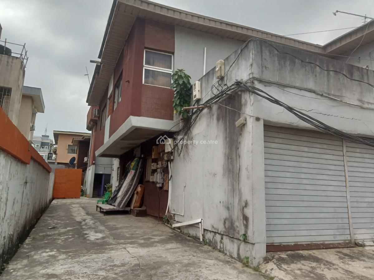 Building on 1400sqmt Land, Allen, Ikeja, Lagos, Office Space for Sale