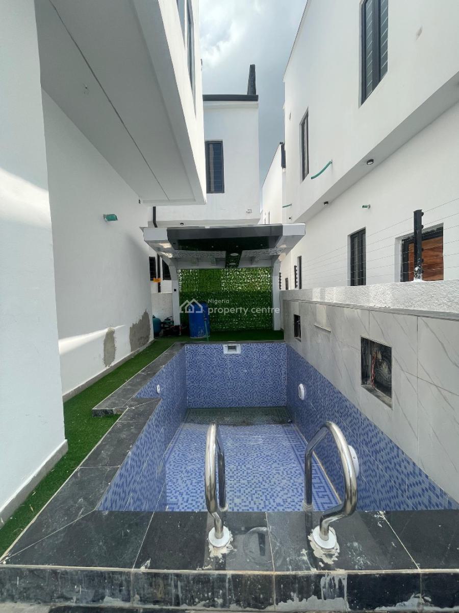Luxury 5 Bedroom Detached in a Serene Estate with Bq and Pool, Ajah, Lagos, Detached Duplex for Sale