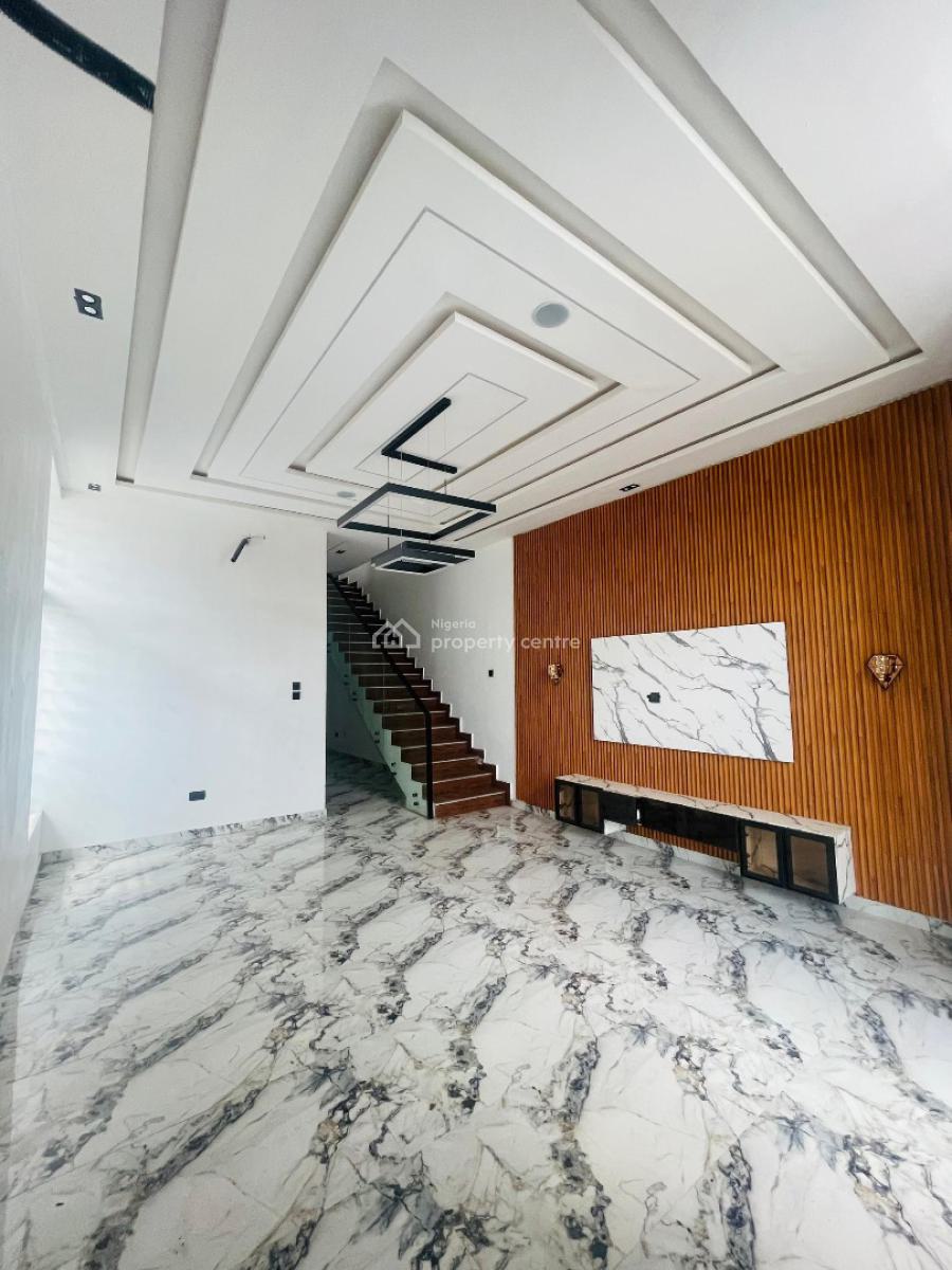 Well Built 4 Bedroom Semi Detached Duplex with Bq in a Secure Location, Ajah, Lagos, Semi-detached Duplex for Sale