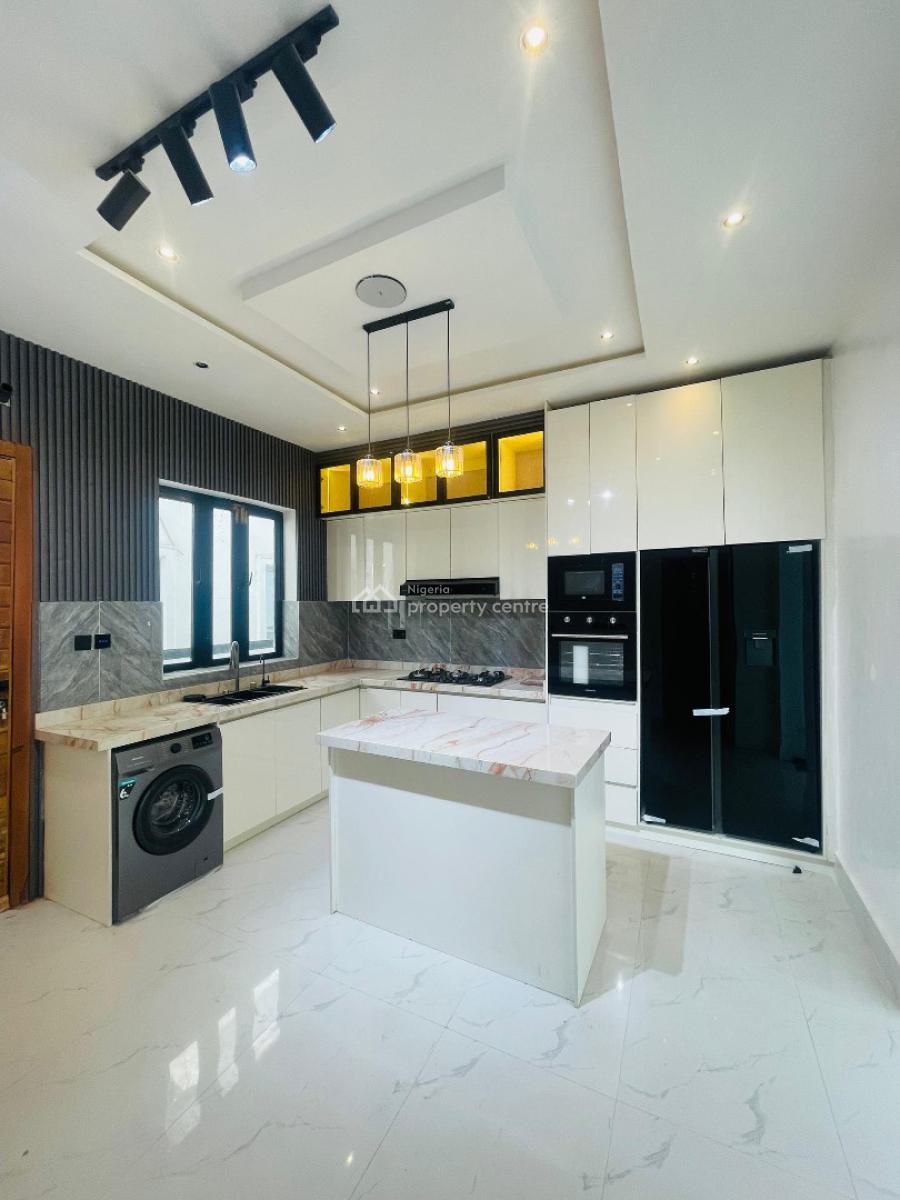 Luxury 5 Bedroom Detached in a Serene Estate with Bq and Pool, Ajah, Lagos, House for Sale