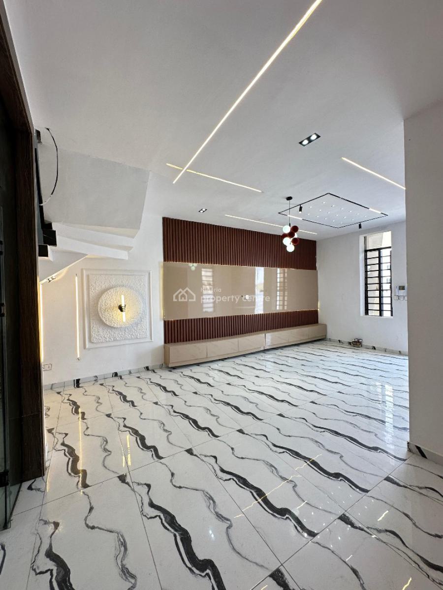 Outstanding Spacious 4 Bedroom Semi-detached Duplex with Bq, Ikota, Ikota, Lekki, Lagos, Semi-detached Duplex for Sale