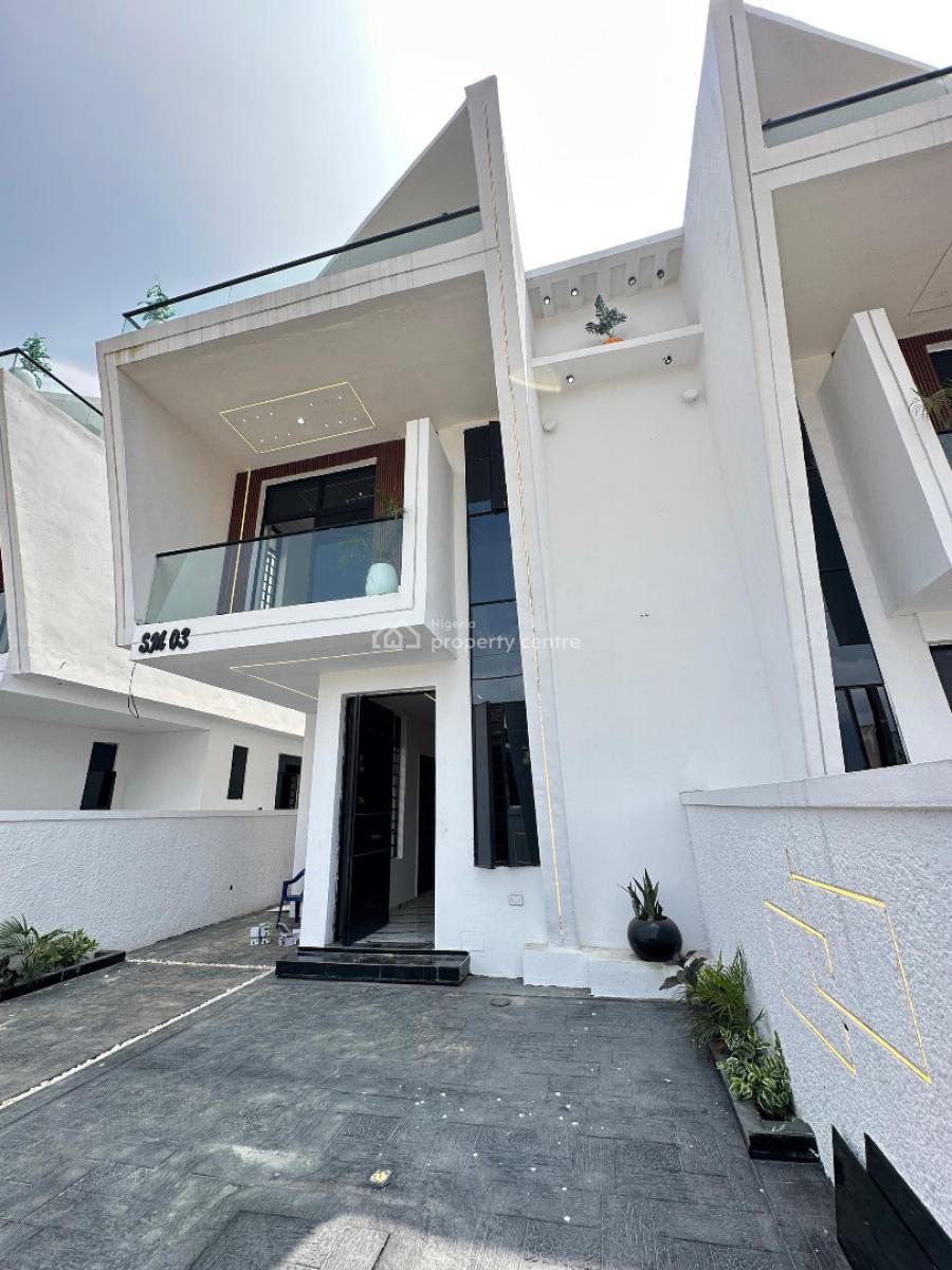 Outstanding Spacious 4 Bedroom Semi-detached Duplex with Bq, Ikota, Ikota, Lekki, Lagos, Semi-detached Duplex for Sale