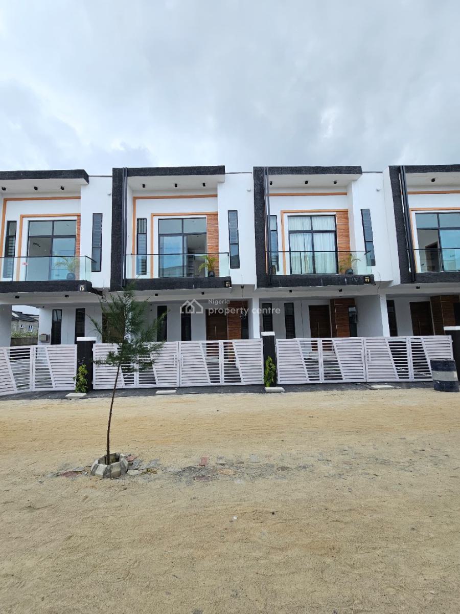 Luxury Spacious 4 Bedroom Terrace Duplex with Self Compound, Ikota, Ikota, Lekki, Lagos, Terraced Duplex for Sale