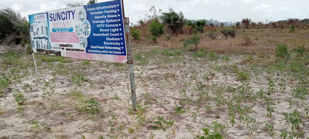 Lagos State Verified Land Close to Lekki International Airport, Sun City Phase 1.in Ode Omi Via La Campagne Tropicana,, Ibeju Lekki, Lagos, Mixed-use Land for Sale