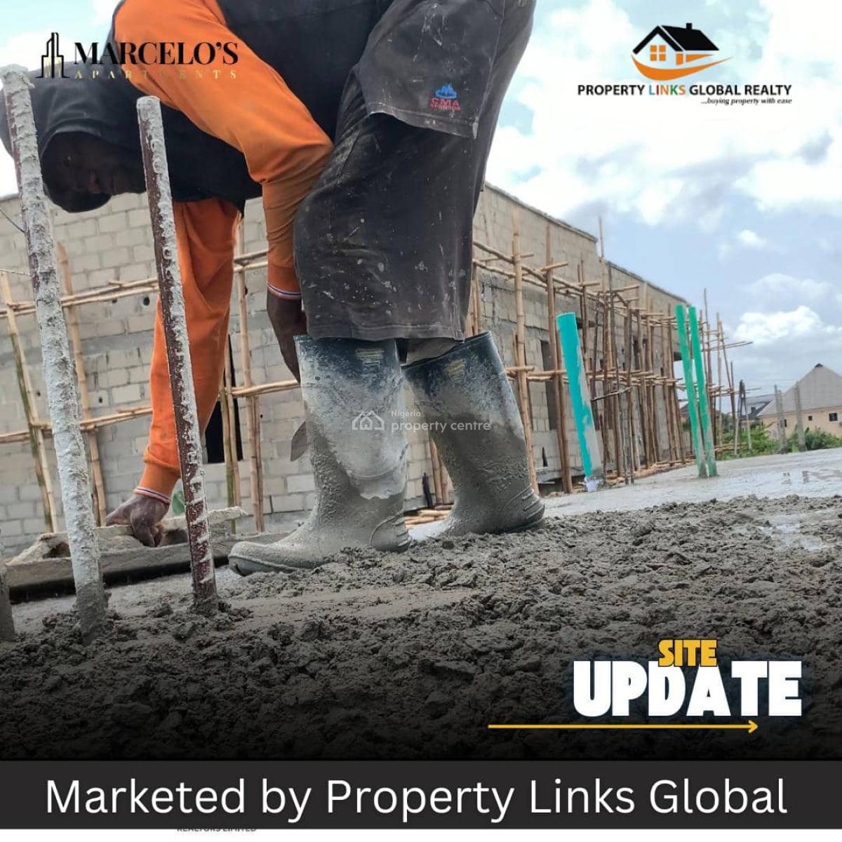 2 Bedroom Apartment with En-suite Bathrooms, Marcelo’s Apartment for Sale in Ogombo Lekki Scheme 2, Ajah, Lagos, House for Sale