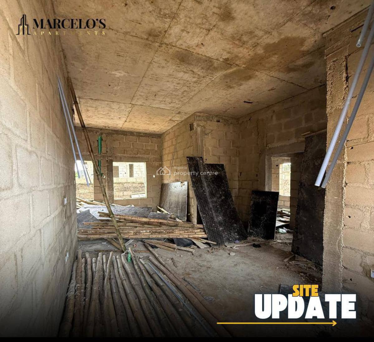 2 Bedroom Apartment with En-suite Bathrooms, Marcelo’s Apartment for Sale in Ogombo Lekki Scheme 2, Ajah, Lagos, House for Sale