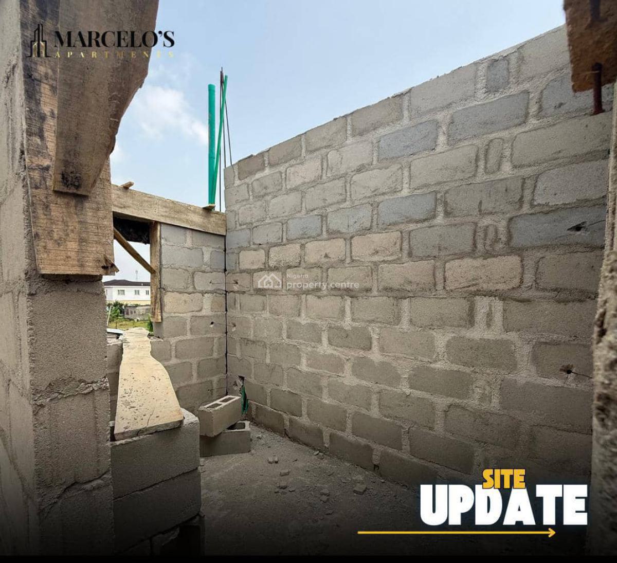 2 Bedroom Apartment with En-suite Bathrooms, Marcelo’s Apartment for Sale in Ogombo Lekki Scheme 2, Ajah, Lagos, House for Sale