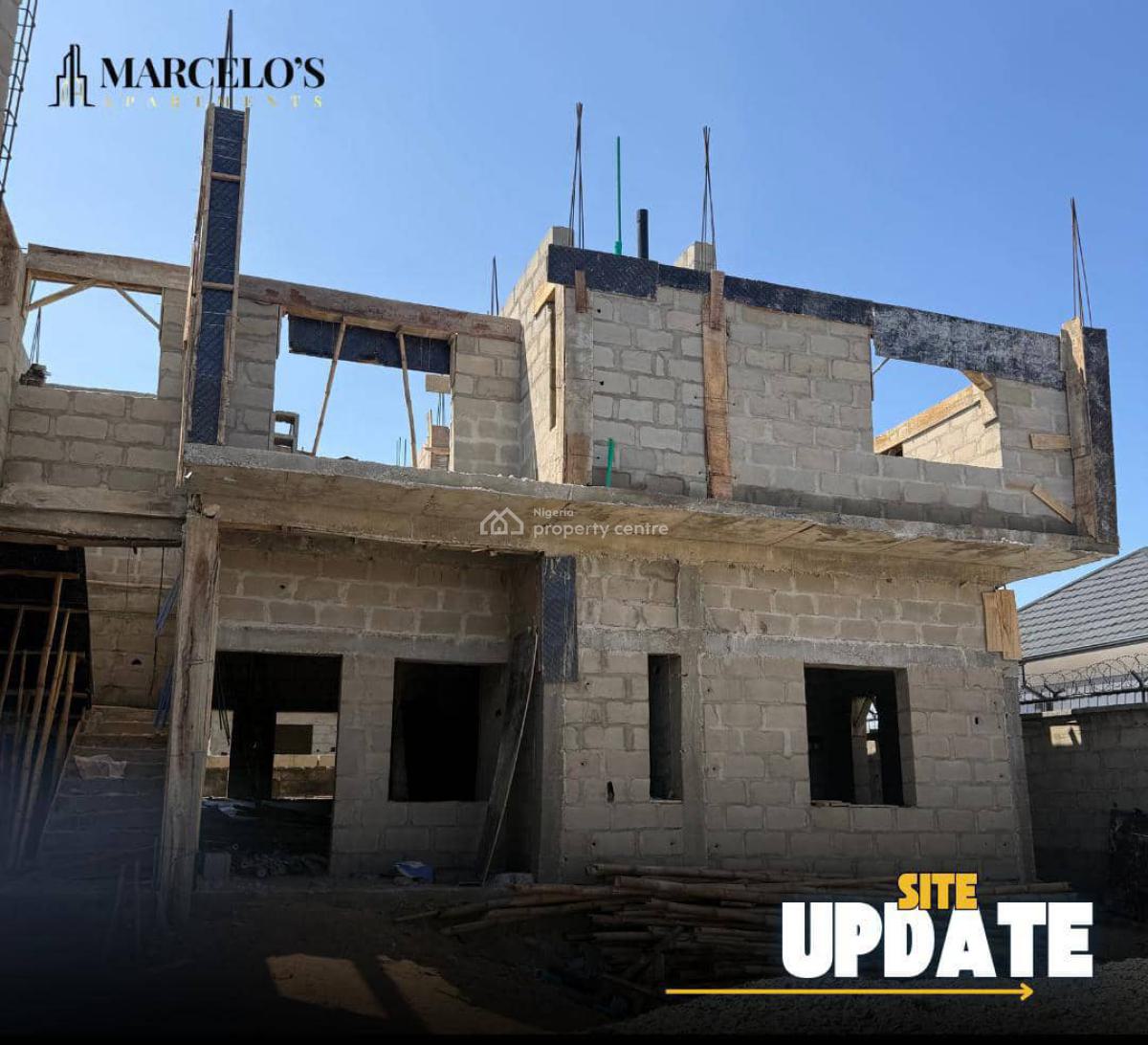 2 Bedroom Apartment with En-suite Bathrooms, Marcelo’s Apartment for Sale in Ogombo Lekki Scheme 2, Ajah, Lagos, House for Sale