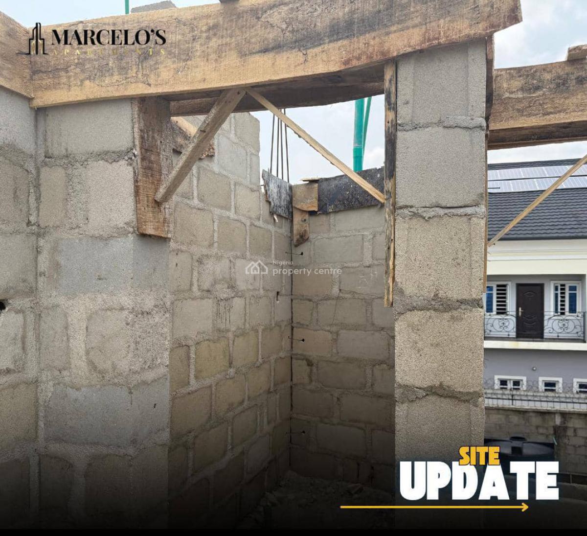 2 Bedroom Apartment with En-suite Bathrooms, Marcelo’s Apartment for Sale in Ogombo Lekki Scheme 2, Ajah, Lagos, House for Sale