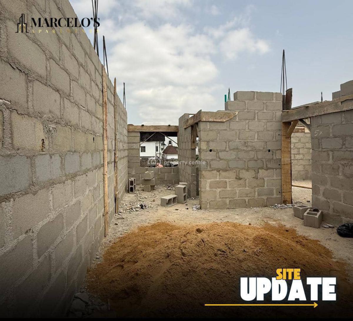 2 Bedroom Apartment with En-suite Bathrooms, Marcelo’s Apartment for Sale in Ogombo Lekki Scheme 2, Ajah, Lagos, House for Sale