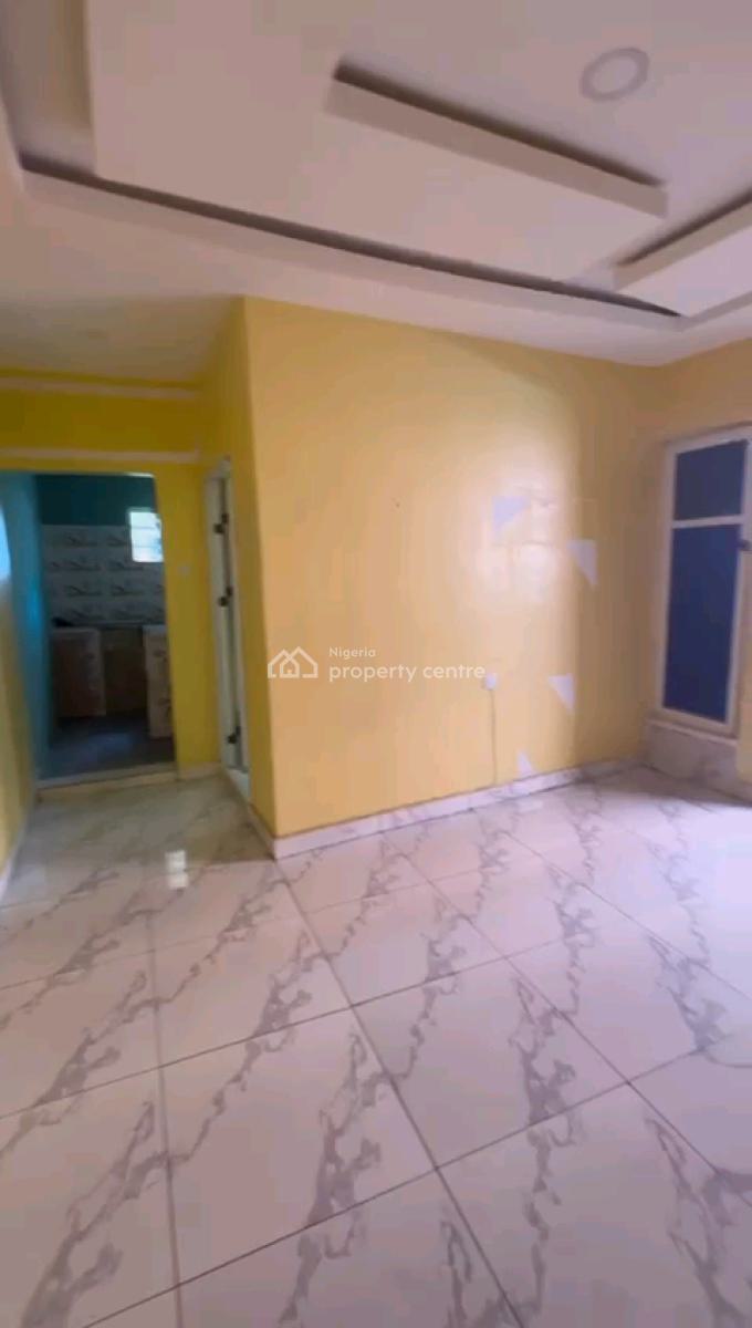Decent Spacious Mini Upflat with 2t1b All Tilled with Spacious Kitchen, New Garage, Gbagada, Lagos, Mini Flat (room and Parlour) for Rent