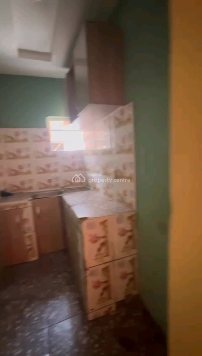 Decent Spacious Mini Upflat with 2t1b All Tilled with Spacious Kitchen, New Garage, Gbagada, Lagos, Mini Flat (room and Parlour) for Rent