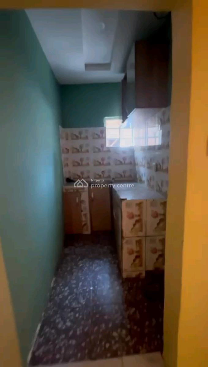Decent Spacious Mini Upflat with 2t1b All Tilled with Spacious Kitchen, New Garage, Gbagada, Lagos, Mini Flat (room and Parlour) for Rent