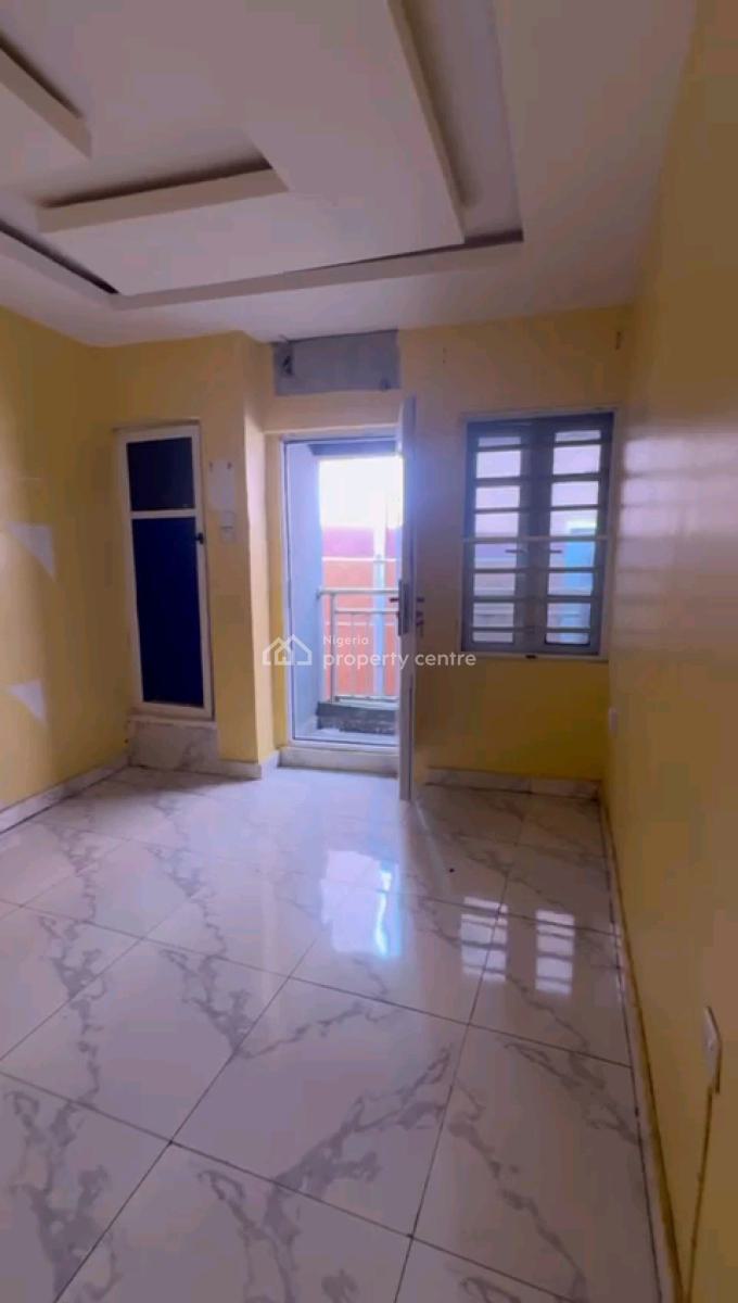 Decent Spacious Mini Upflat with 2t1b All Tilled with Spacious Kitchen, New Garage, Gbagada, Lagos, Mini Flat (room and Parlour) for Rent