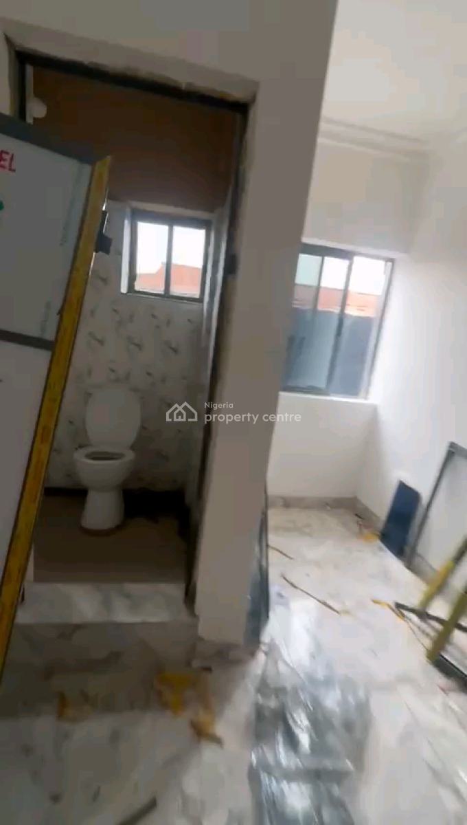 a Newly Built and Very Spacious, Miniflat, Groundfloor with 2t N 2b, Off Market Street, Shomolu, Lagos, Mini Flat (room and Parlour) for Rent