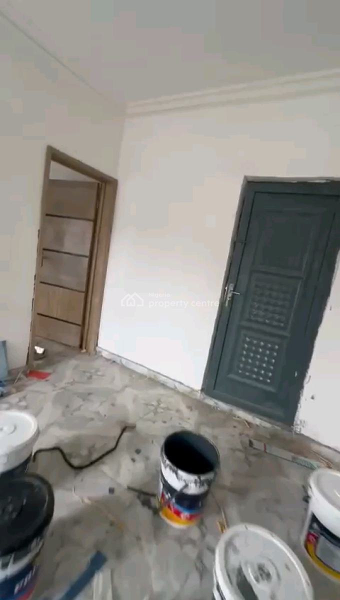 a Newly Built and Very Spacious, Miniflat, Groundfloor with 2t N 2b, Off Market Street, Shomolu, Lagos, Mini Flat (room and Parlour) for Rent