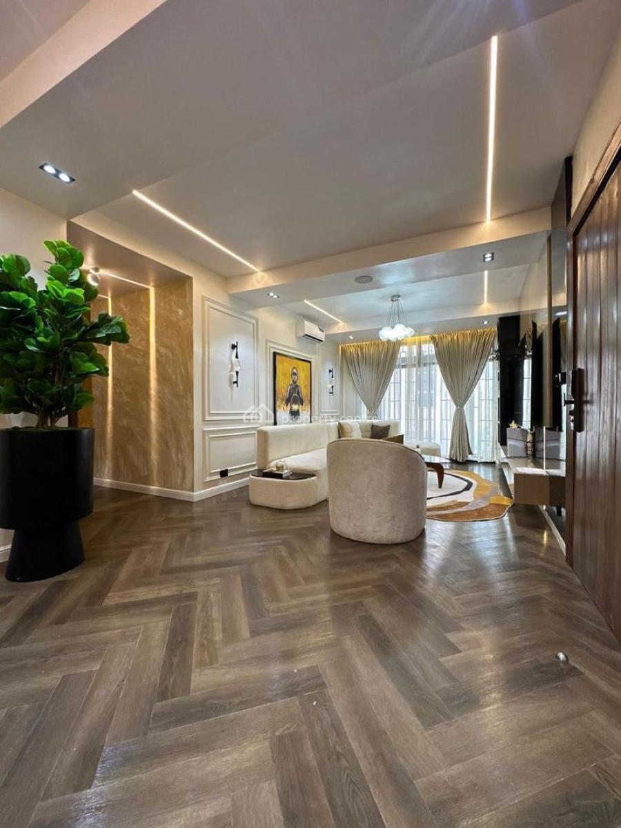 Spacious 3 Three Bedroom Apartment with Bathtub ,private Balcony, Ps5, Lekki Phase 1, Lekki, Lagos, Flat / Apartment Short Let