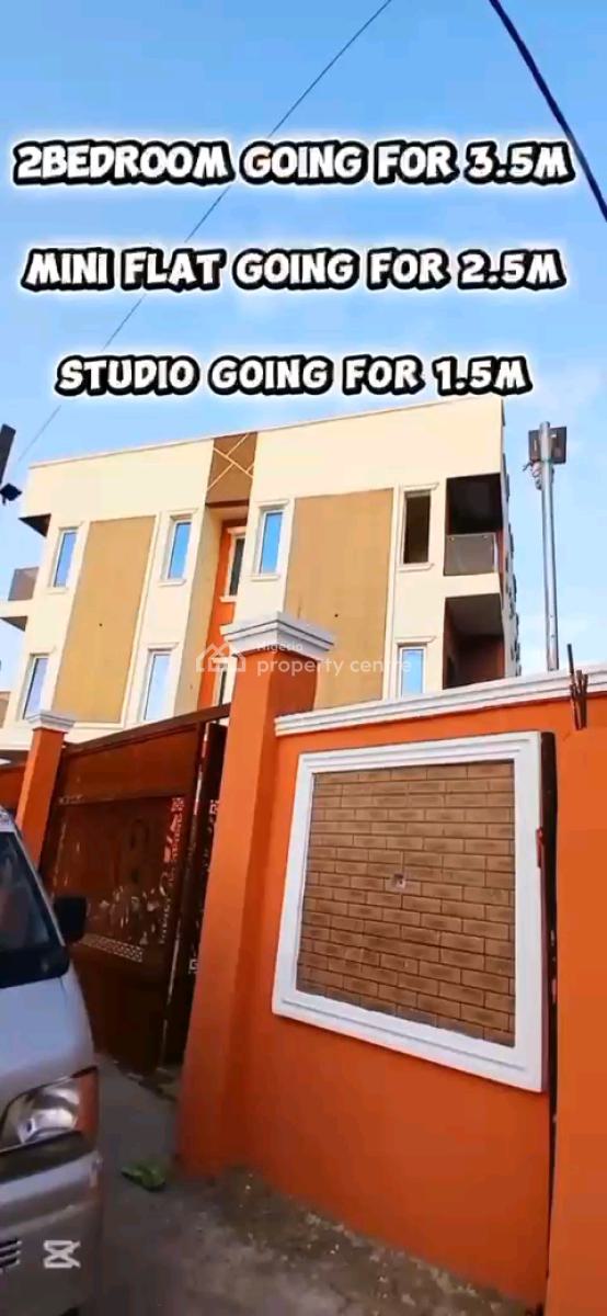 2 Bedroom Flat Apartment, Oni Street, Surulere, Lagos, Flat / Apartment for Rent