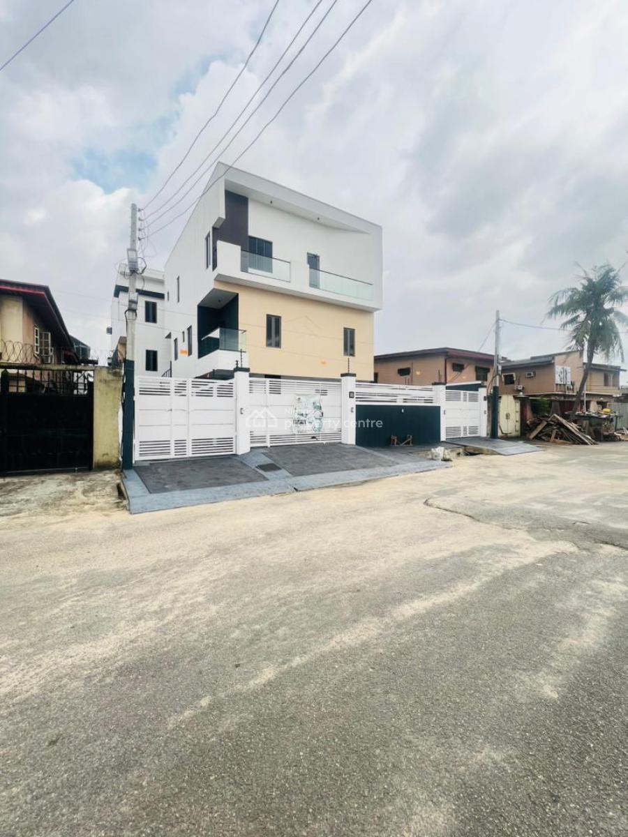 Beautifully Crafted 4bedroom Fully Detached Duplex with Bq, Stunning Contemporary 4bedroom Fully Detached Duplex with Bq, Ikeja, Lagos, Detached Duplex for Sale