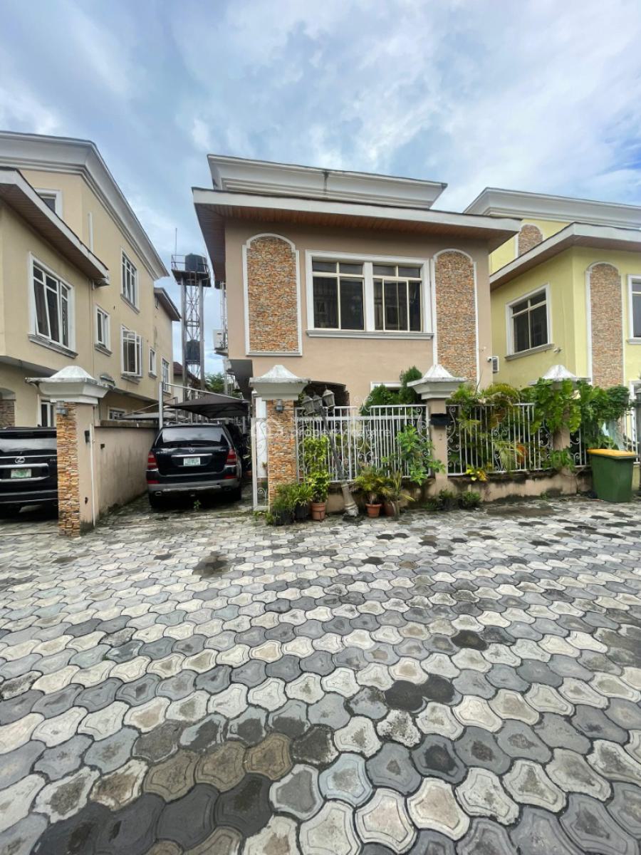 4 Bedroom Semi-detached Duplex with Boys Quarters and Swimming Pool, Oniru, Victoria Island (vi), Lagos, Semi-detached Duplex for Sale