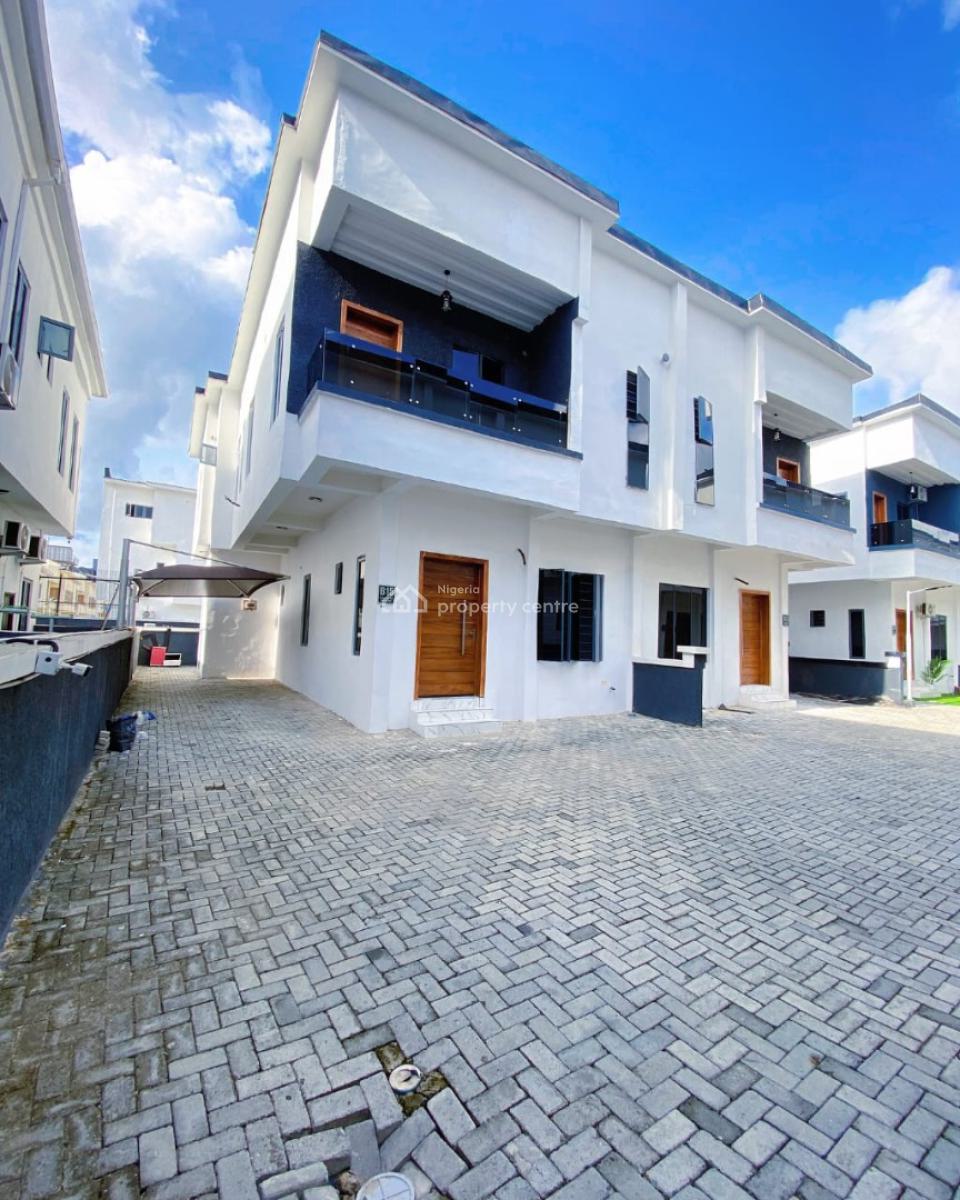 Semi-detached 4-bedroom Smart Duplex with Bq & Swimming Pool -- Harris, Harris Drive Estate, Vgc, Lekki, Lagos, Semi-detached Duplex for Sale