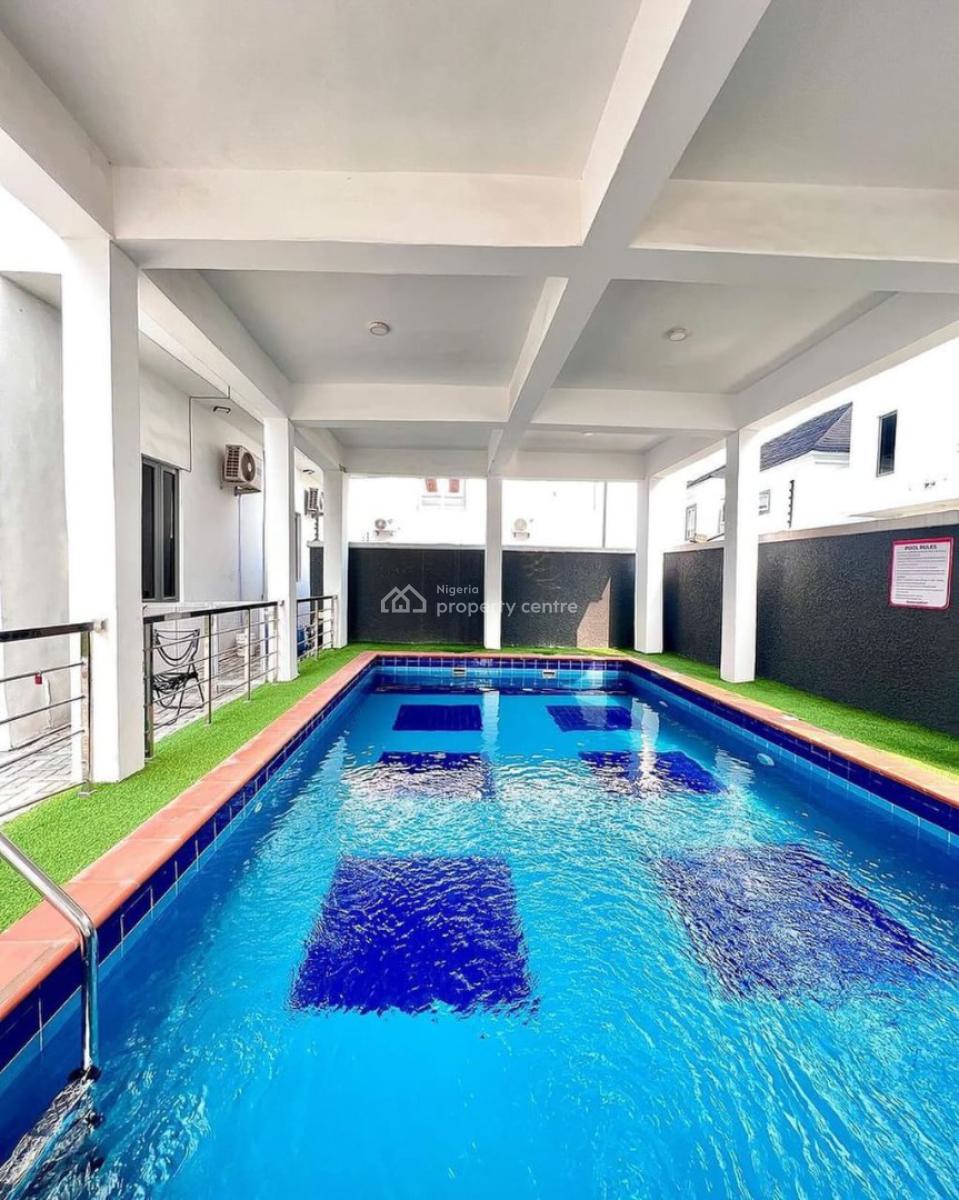 Semi-detached 4-bedroom Smart Duplex with Bq & Swimming Pool -- Harris, Harris Drive Estate, Vgc, Lekki, Lagos, Semi-detached Duplex for Sale