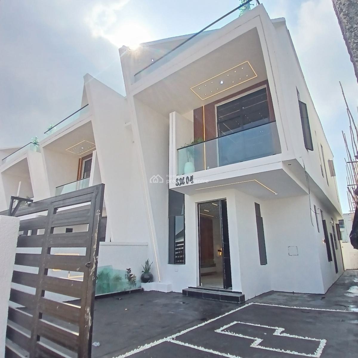 Majestic 4 Bedroom Semi-detached Duplex with Bq, Ikota, Lekki, Lagos, Semi-detached Duplex for Sale