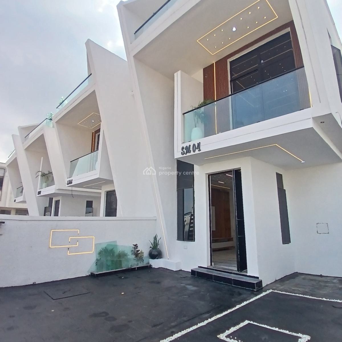 Majestic 4 Bedroom Semi-detached Duplex with Bq, Ikota, Lekki, Lagos, Semi-detached Duplex for Sale
