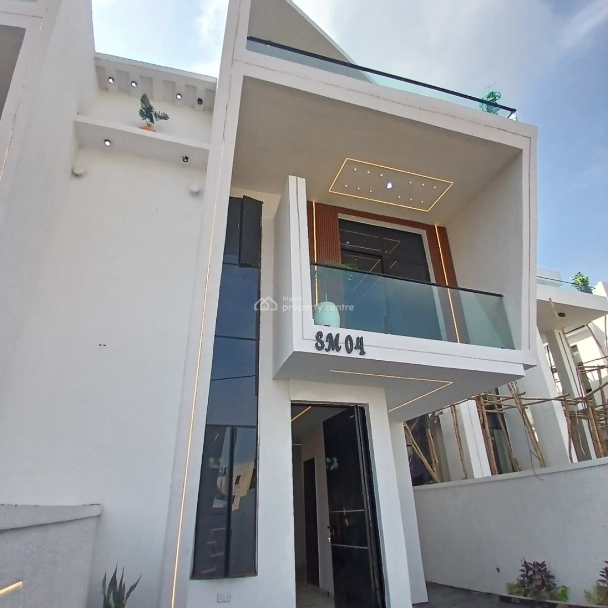 Majestic 4 Bedroom Semi-detached Duplex with Bq, Ikota, Lekki, Lagos, Semi-detached Duplex for Sale